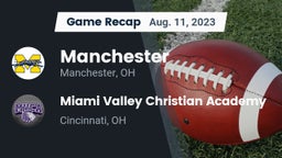 Recap: Manchester  vs. Miami Valley Christian Academy 2023