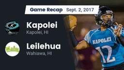 Recap: Kapolei  vs. Leilehua  2017