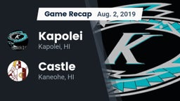 Recap: Kapolei  vs. Castle  2019