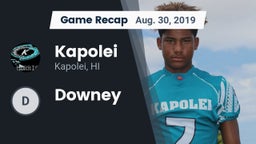 Recap: Kapolei  vs. Downey  2019
