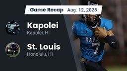 Recap: Kapolei  vs. St. Louis  2023