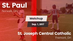 Matchup: St. Paul vs. St. Joseph Central Catholic  2017