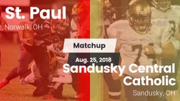 Matchup: St. Paul vs. Sandusky Central Catholic 2018