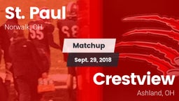 Matchup: St. Paul vs. Crestview  2018