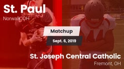 Matchup: St. Paul vs. St. Joseph Central Catholic  2019