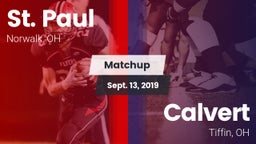 Matchup: St. Paul vs. Calvert  2019