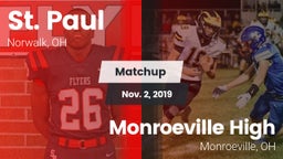 Matchup: St. Paul vs. Monroeville High 2019