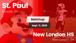 Matchup: St. Paul vs. New London HS 2020