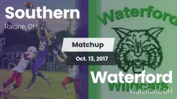 Matchup: Southern vs. Waterford  2017
