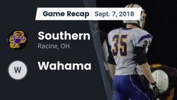 Recap: Southern  vs. Wahama 2018