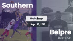 Matchup: Southern vs. Belpre  2019