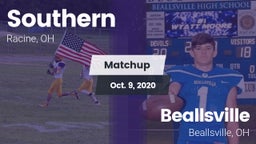 Matchup: Southern vs. Beallsville  2020