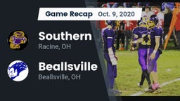 Recap: Southern  vs. Beallsville  2020