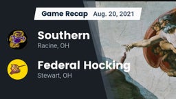 Recap: Southern  vs. Federal Hocking  2021