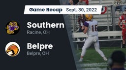 Recap: Southern  vs. Belpre  2022