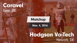 Matchup: Caravel vs. Hodgson Vo-Tech  2016