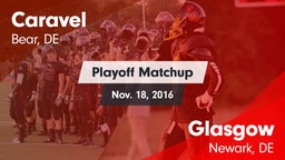 Matchup: Caravel vs. Glasgow  2016