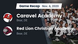 Recap: Caravel Academy vs. Red Lion Christian Academy 2020