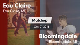 Matchup: Eau Claire vs. Bloomingdale  2015