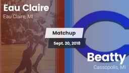 Matchup: Eau Claire vs. Beatty  2018