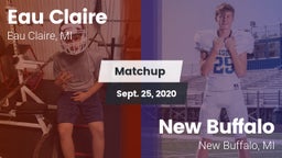 Matchup: Eau Claire vs. New Buffalo  2020