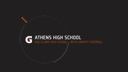 Eau Claire football highlights Athens High School