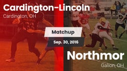 Matchup: Cardington-Lincoln vs. Northmor  2016