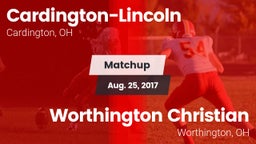 Matchup: Cardington-Lincoln vs. Worthington Christian  2017