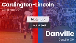 Matchup: Cardington-Lincoln vs. Danville  2017