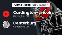 Recap: Cardington-Lincoln  vs. Centerburg  2017