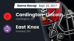 Recap: Cardington-Lincoln  vs. East Knox  2017