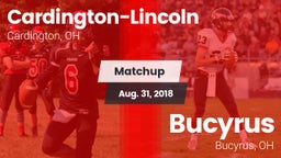 Matchup: Cardington-Lincoln vs. Bucyrus  2018