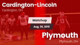 Matchup: Cardington-Lincoln vs. Plymouth  2019