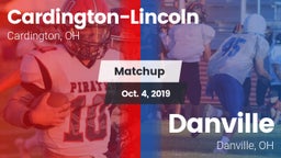 Matchup: Cardington-Lincoln vs. Danville  2019