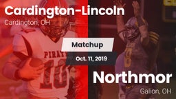Matchup: Cardington-Lincoln vs. Northmor  2019
