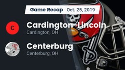 Recap: Cardington-Lincoln  vs. Centerburg  2019