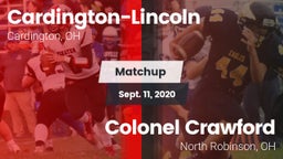 Matchup: Cardington-Lincoln vs. Colonel Crawford  2020