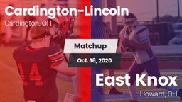 Matchup: Cardington-Lincoln vs. East Knox  2020