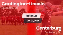 Matchup: Cardington-Lincoln vs. Centerburg  2020