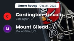 Recap: Cardington-Lincoln  vs. Mount Gilead  2022