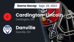 Recap: Cardington-Lincoln  vs. Danville  2023