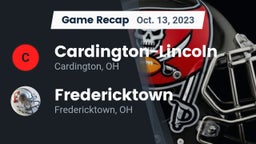 Recap: Cardington-Lincoln  vs. Fredericktown  2023