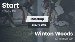 Matchup: Start vs. Winton Woods  2016