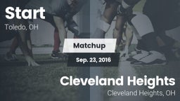 Matchup: Start vs. Cleveland Heights  2016