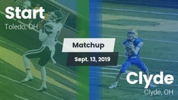 Matchup: Start vs. Clyde  2019