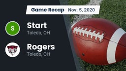 Recap: Start  vs. Rogers  2020