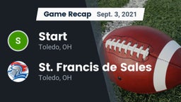 Recap: Start  vs. St. Francis de Sales  2021