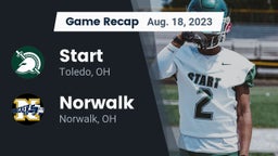 Recap: Start  vs. Norwalk  2023