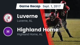 Recap: Luverne  vs. Highland Home  2017