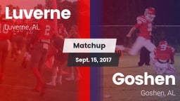 Matchup: Luverne vs. Goshen  2017